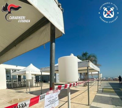 Schiavonea, stop alle serate danzanti: scatta il sequestro per il “Movida Beach”